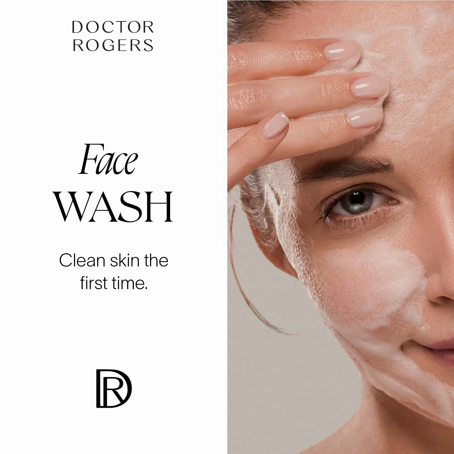 Doctor Rogers Essential Face Trio Bundle: Face Wash  Face Lotion  Face Cream