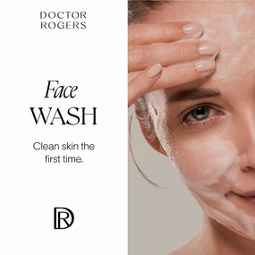 Doctor Rogers Essential Face Trio Bundle: Face Wash  Face Lotion  Face Cream