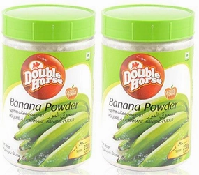 Double Horse Banana Powder (250 grams, Pack of 2)