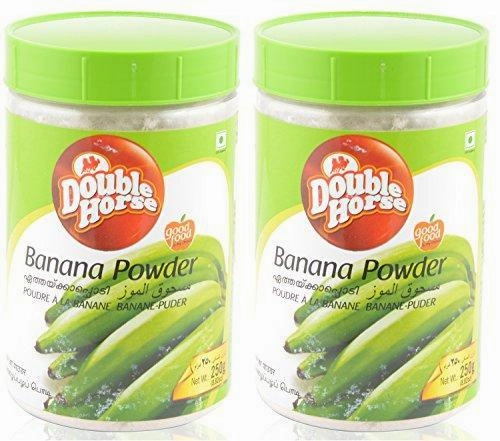 Double Horse Banana Powder (250 grams, Pack of 2)