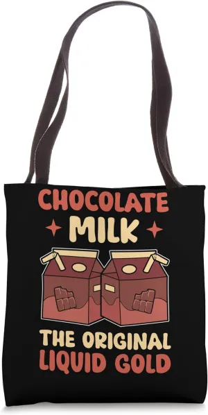 Drink Calcium Making Chocolate Milk Chocolate Milk Tote Bag