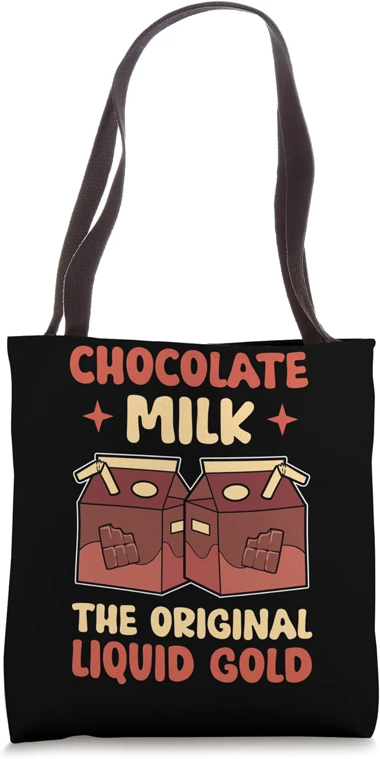 Drink Calcium Making Chocolate Milk Chocolate Milk Tote Bag