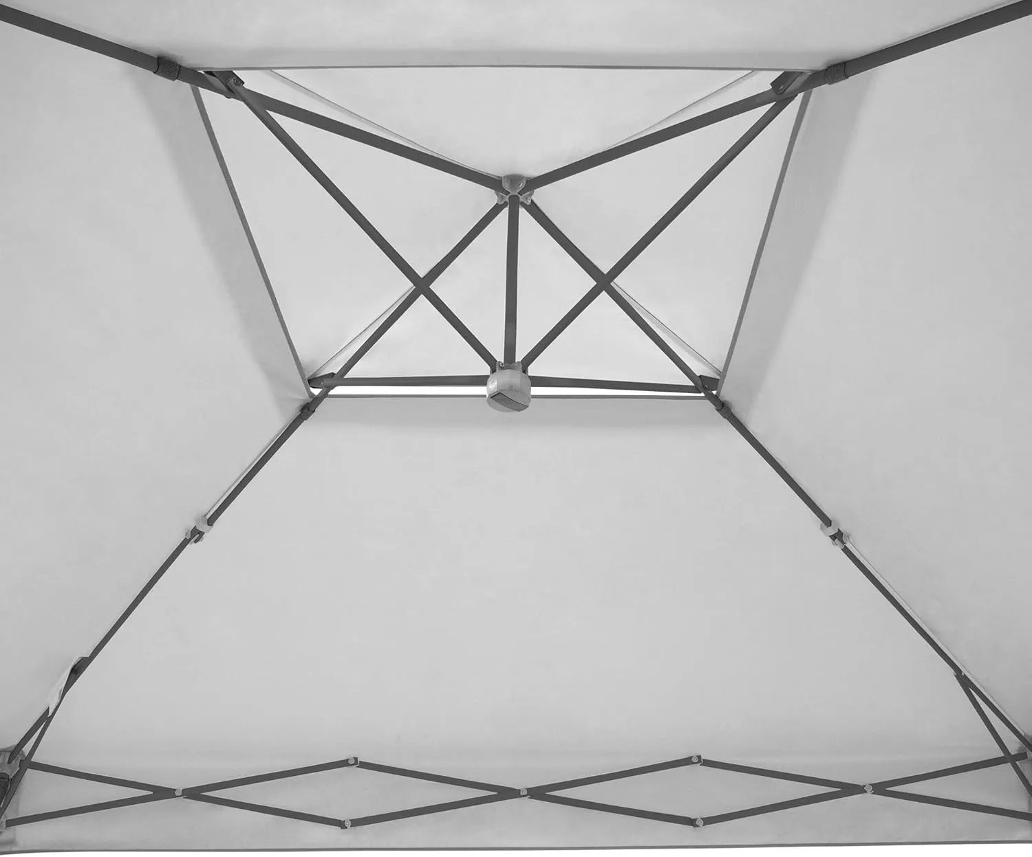 E-Z UP Patriot ONE-UP Technology Vented Shelter, 10' x 10', White