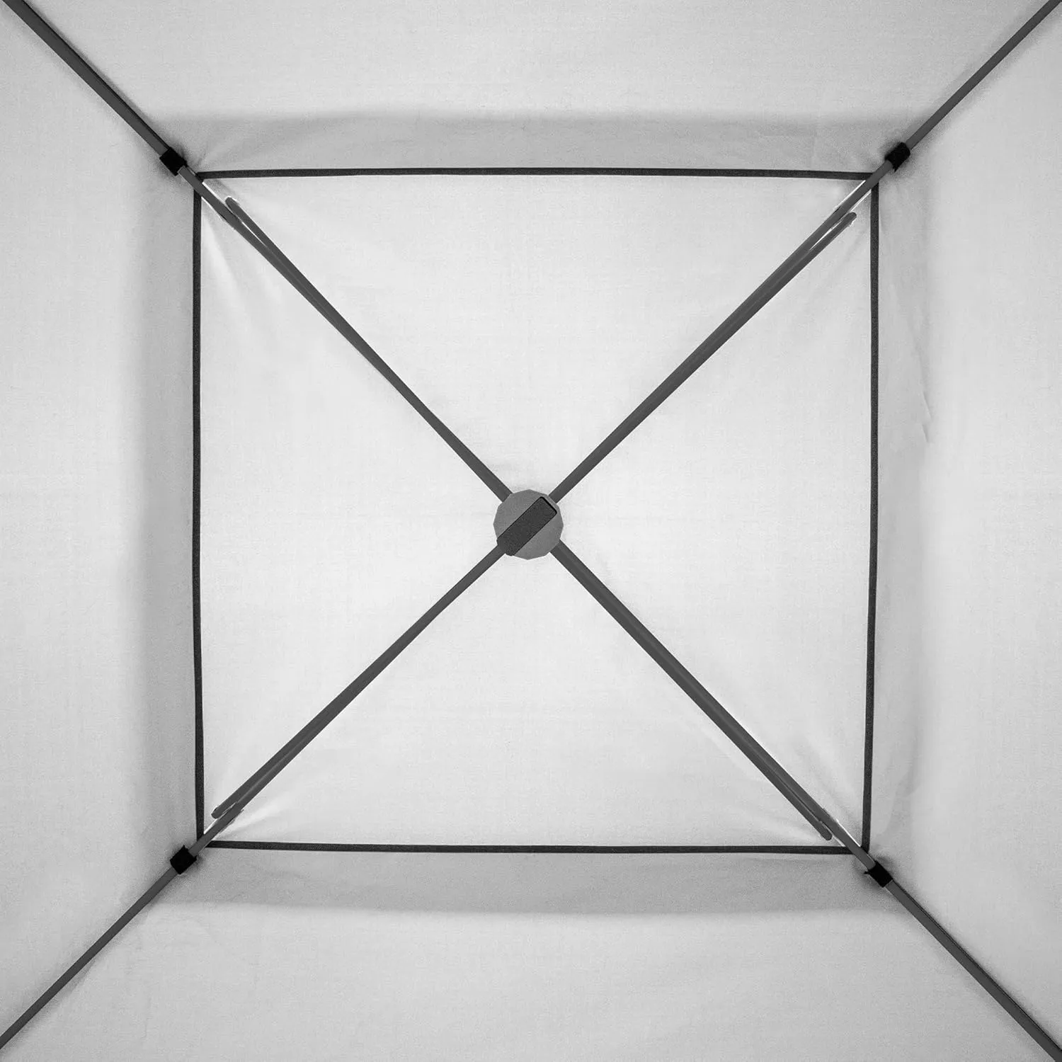 E-Z UP Patriot ONE-UP Technology Vented Shelter, 10' x 10', White