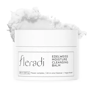 Edelweiss Cleansing Balm – Vegan Makeup Remover and Face Cleanser with Natural Flower Extracts. Korean Skincare, No Parabens or Sulfates (3.38 fl oz)