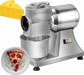 Electric Cheese Grater Stainless Grating Machine,88lb/Hour Cheese Butter Bread Bran Shredder Grater,for Cheese Butter Cheese Bread Bran, 0.75HP/550W