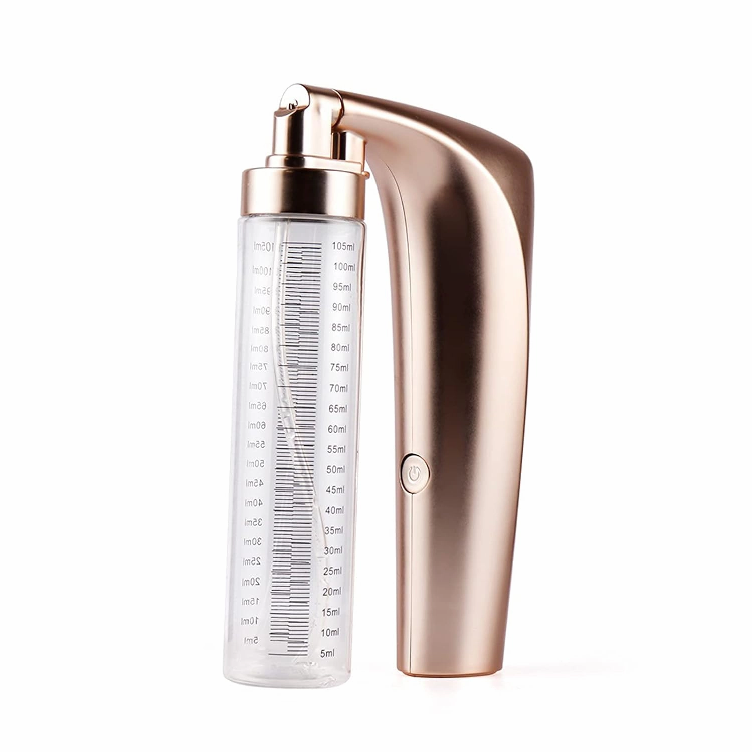 Elitzia Portable Hydro Facial Sprayer Face Steamer Cool Facial Mister Face Spray Moisturizing & Hydrating Humidifier Beauty Machine ET02 (Gold)