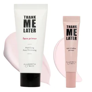 Elizabeth Mott Bundle: Thank Me Later Eye Primer Shadow Base and Thank Me Later Mattifying Face Primer