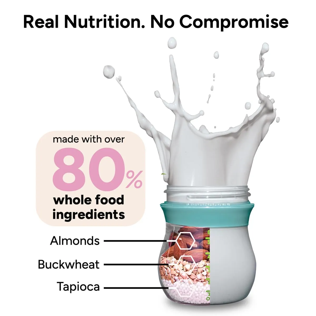 Else Nutrition Toddler Formula 12-36 mo., Plant Based Toddler Nutritional Drink - Soy & Dairy Free, Lactose Free - Complete Baby Formula (12-36 mo.), Protein Powder w/ 20  Vitamins (22oz, 4-Pack)