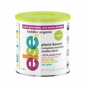 Else Nutrition Toddler Formula 12-36 mo., Plant Based Toddler Nutritional Drink - Soy & Dairy Free, Lactose Free - Complete Baby Formula (12-36 mo.), Protein Powder w/ 20  Vitamins (22oz, 1-Pack)