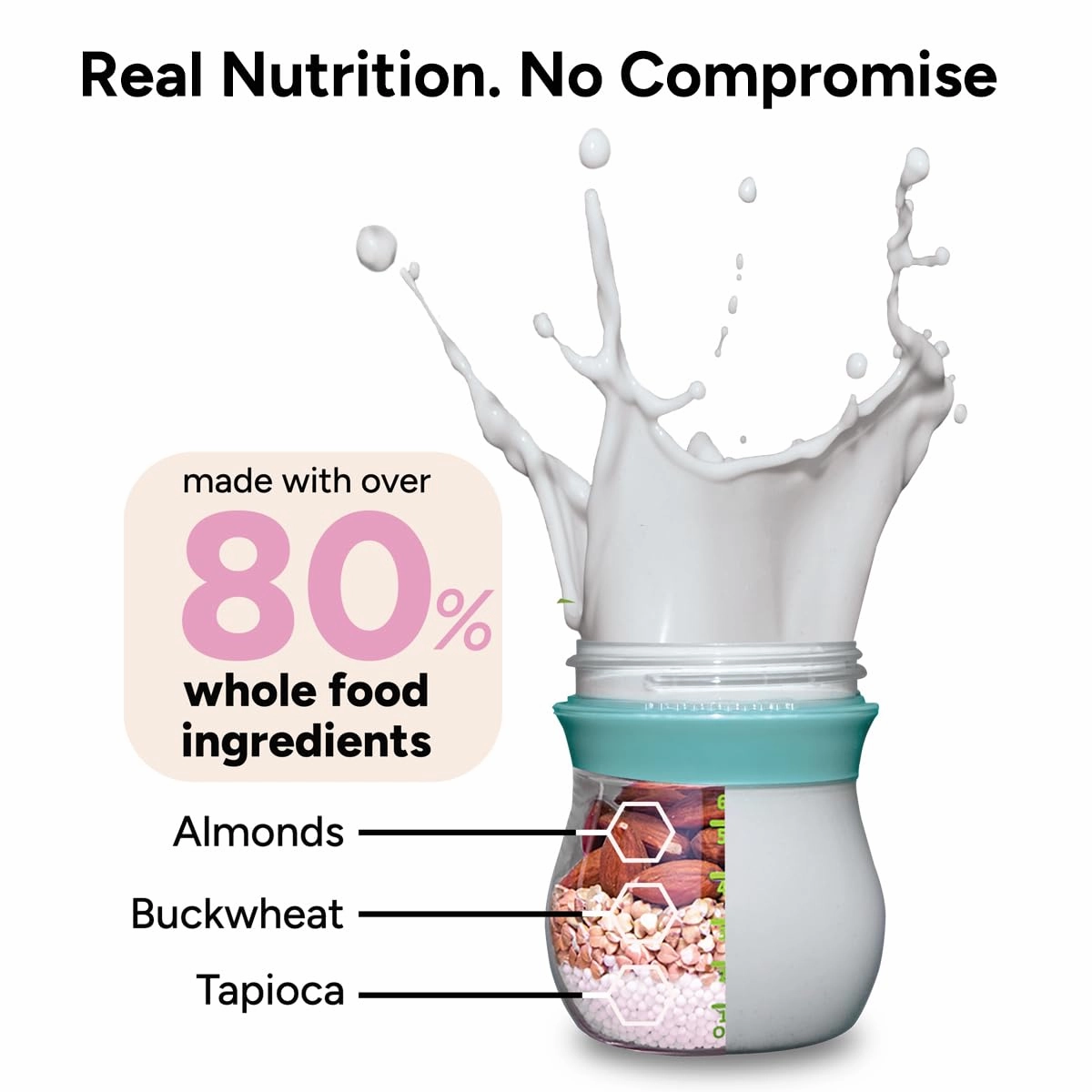 Else Nutrition Toddler Formula 12-36 mo., Plant Based Toddler Nutritional Drink - Soy & Dairy Free, Lactose Free - Complete Baby Formula (12-36 mo.), Protein Powder w/ 20  Vitamins (22oz, 1-Pack)