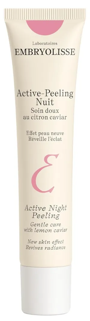 Embryolisse Active Night Peeling Treatment. Ultra Gentle Night Exfoliating Cream with Shea Butter for Radiant Skin. Leaves the Face Softer, Rejuvenated & More Radiant. 1.35 Fl Oz