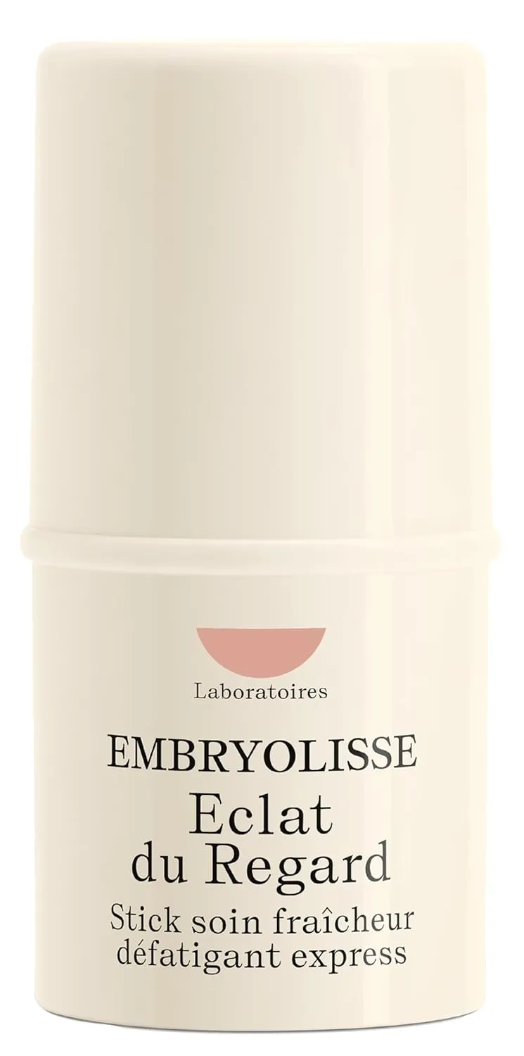 Embryolisse Radiant Eye Stick for Dark Circles & Puffiness, Cooling Under Eye Makeup Primer with Aloe Vera, Vegan, Fragrance-Free, 0.15 oz