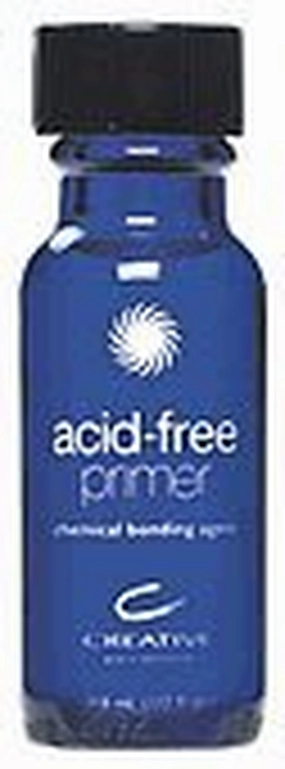 ENHANCEMENT TOOLS Creative Nail Design Acid-Free Primer 1/2oz (15ml) - Nail Treatment Bonding Agent - Cruelty Free