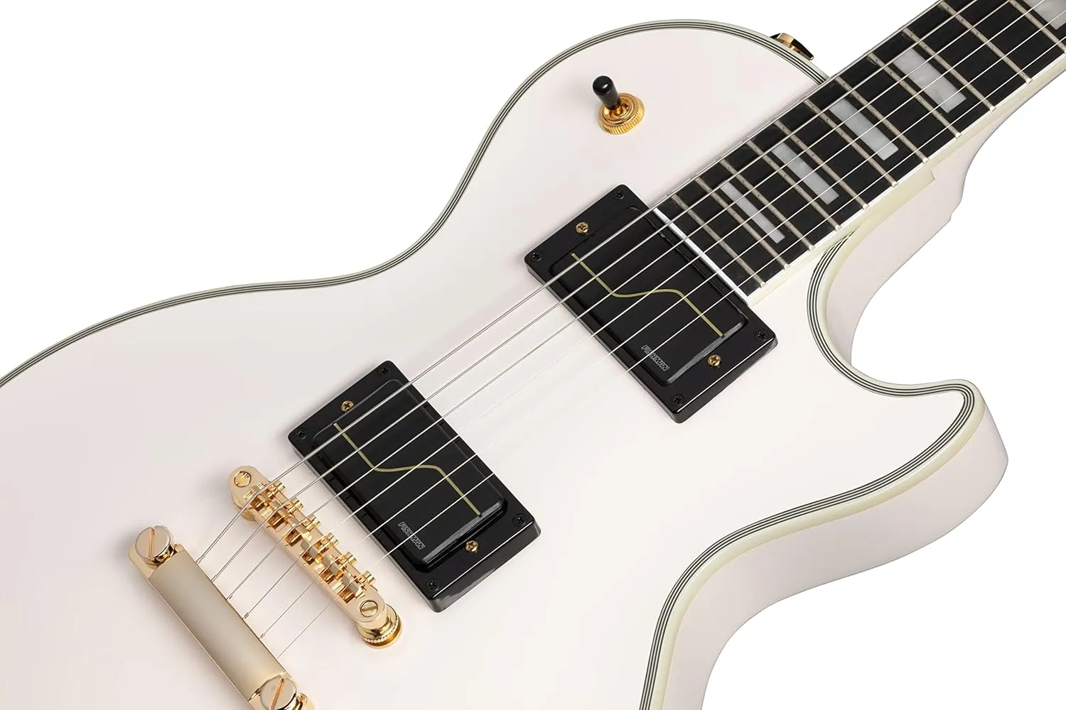 Epiphone Matt Heafy Les Paul Customs Origins, Bone White with Case