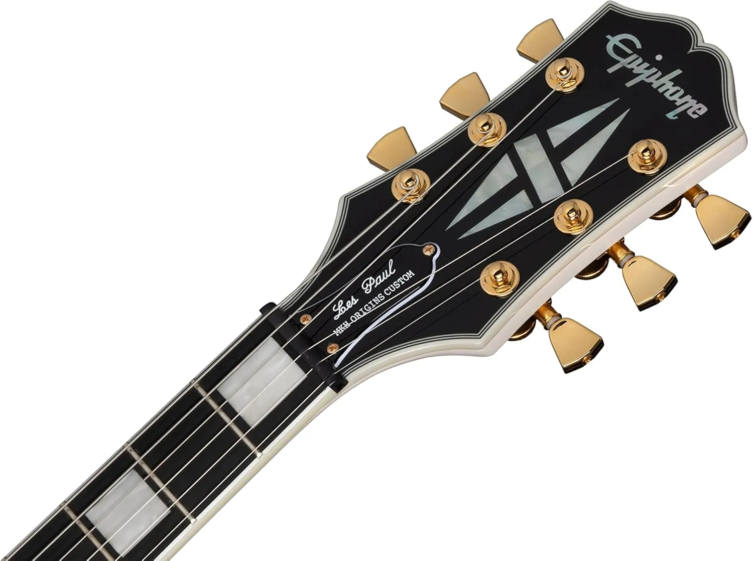 Epiphone Matt Heafy Les Paul Customs Origins, Bone White with Case