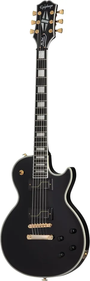 Epiphone Matt Heafy Les Paul Customs Origins, Ebony with Case
