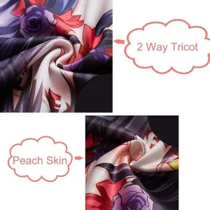 Everyday Monster Girls Miia Double Sided hugs, Princess Anime Pillowcase Dakimakura, 150x50cm Peach Skin/2WAY Favorite of Otaku and Anime Fans(2Way,180x60cm(71x24in))