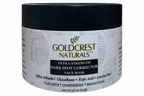 Extra Strength Dark Spot Corrector Face Mask with Glutathione, Kojic Acid, Alpha Arbutin, Niacinamide, Clay – Brightens & Evens Skin Tone, Reduces Post-Blemish Marks – 2.7 oz