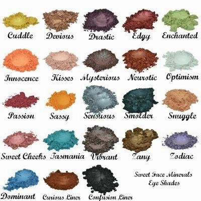 EYE SHADOW KIT (MULTIPLE SHADES) Mineral Makeup Set Bare Skin Liner Powder (Choose 5 Eye Shades)
