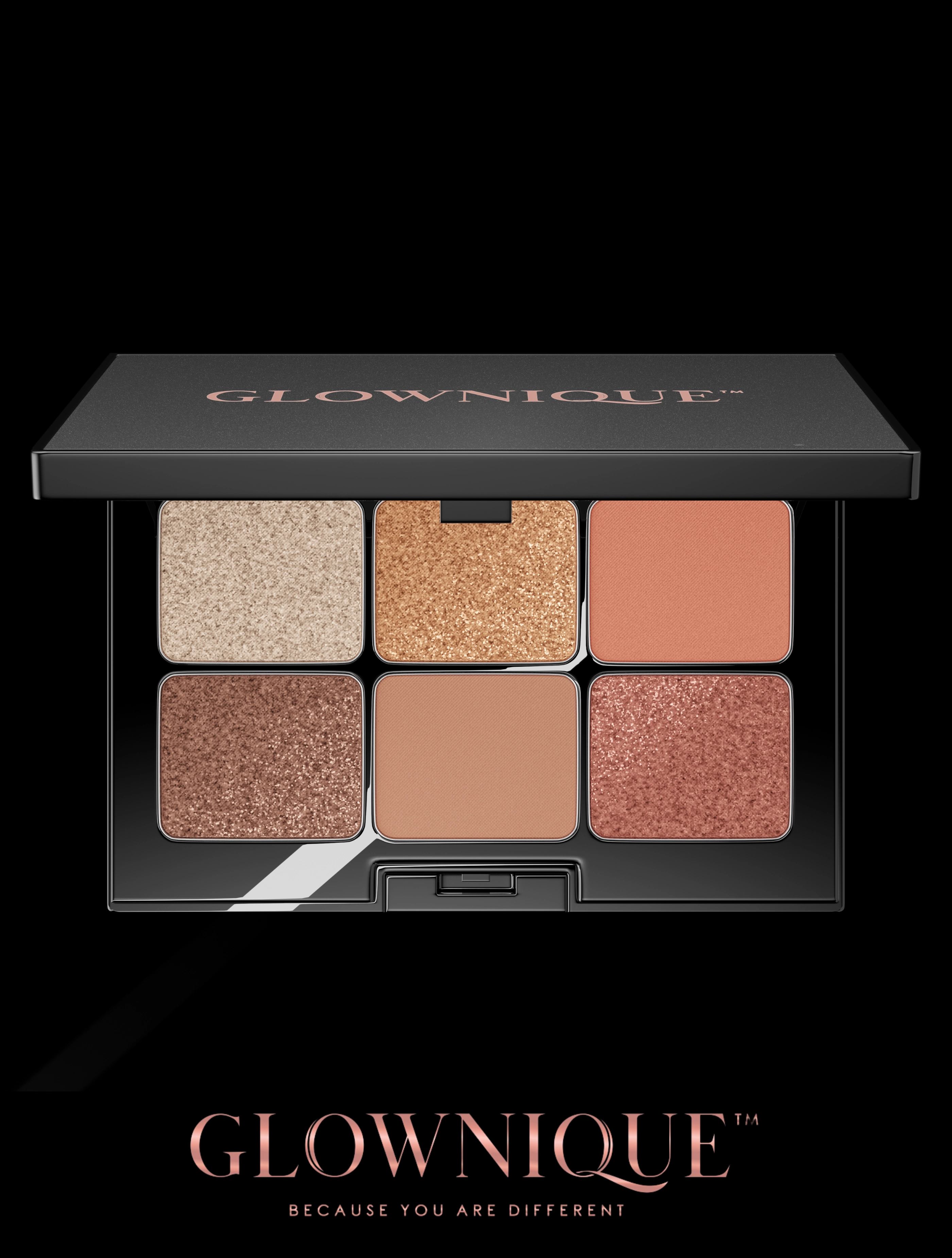 Eyeshadow Palette - Caramel Kiss (12g) | GLOWNIQUE