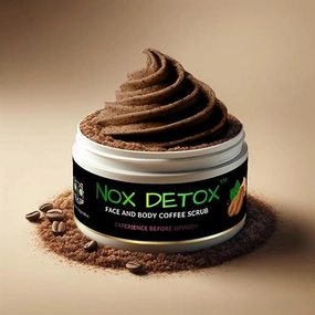 Face and Body Coffee Scrub for Men & Women