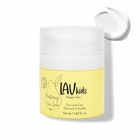 Face Moisturiser with Jojoba Oil, Sweet Almond Oil and Shea Butter 50ml, Kids and Baby Moisturiser Cream, Dermatologically Tested Face Cream All Skin Types