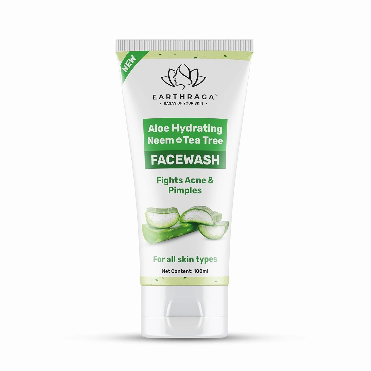 Face Wash | with Niacinamide, Green Tea Extract, Aloe Vera and Tea Trees Oil | For Men and Women | 100ml