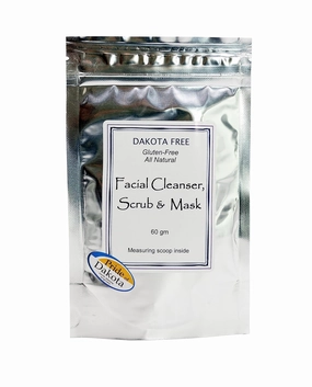 Facial Cleanser, Scrub and Mask 60 gm silver packet
