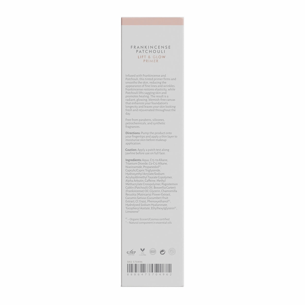 Facial Primer Lift & Glow, Frankincense Patchouli