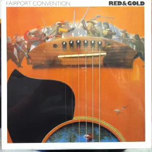 FAIRPORT CONVENTION RED & GOLD vinyl record