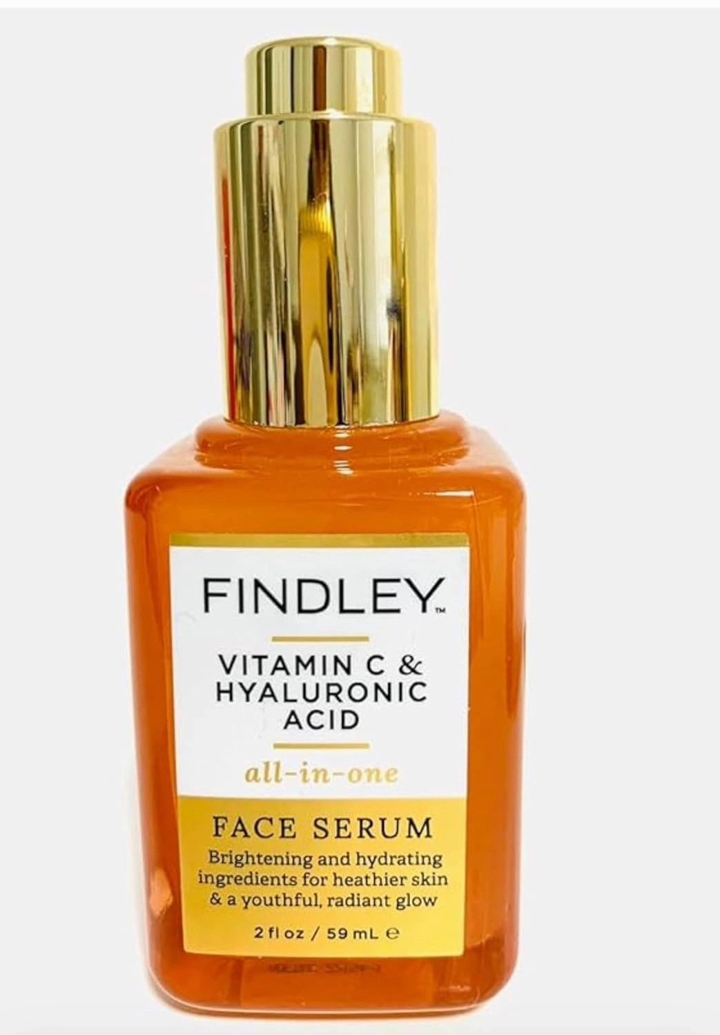 Findley Face Serum Vitamin C and Hyaluronic Acid Face Serum. NO BOX