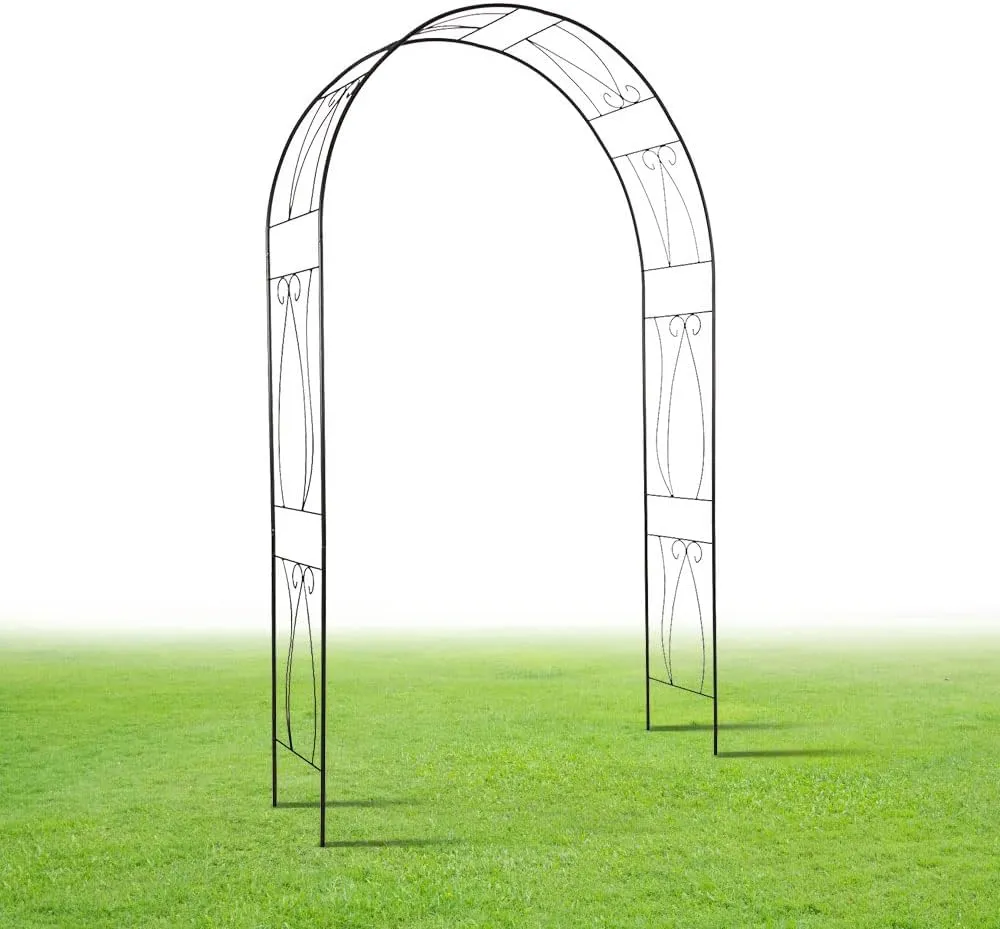 FIZZEEY Garden Arbors Arches Trellis for Climbing Plants Vines Outdoor