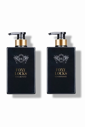 Foxy Locks Luxury Shampoo & Conditioner with Argan Oil - Nourish & Restore Duo