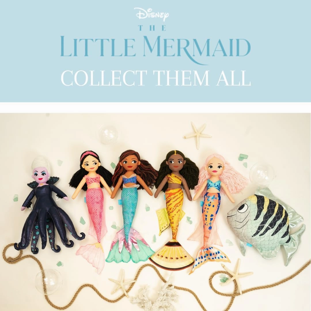 FRANCO Disney's The Little Mermaid Live Action Movie Flounder Bedding Super Soft Plush Cuddle Pillow Buddy, (Official Licensed Disney Product)