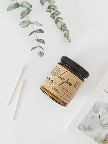 FRÈRES BRANCHIAUX Love Jones 4 oz Scented Soy Single Wick Candle with Burn Time of 10 Hours