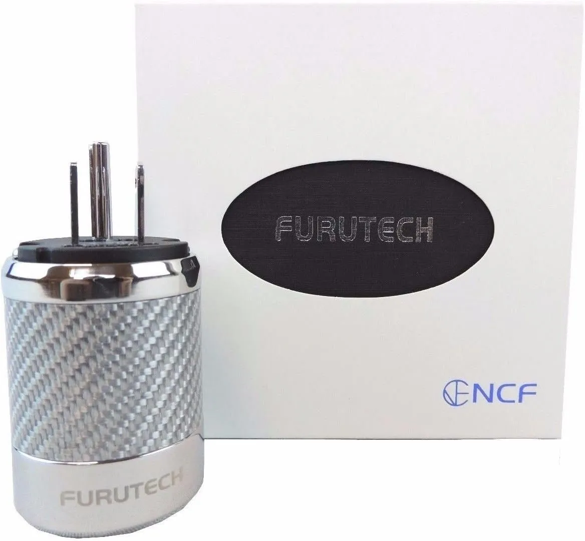 Furutech FI-50M NCF(R) Nano-Crystal Rhodium-Plated Male AC Power Connector