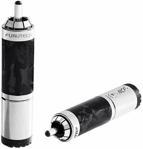 Furutech NCF Clear Line Plug-in RCA Line Optimizer/Noise Filter (Each), Silver