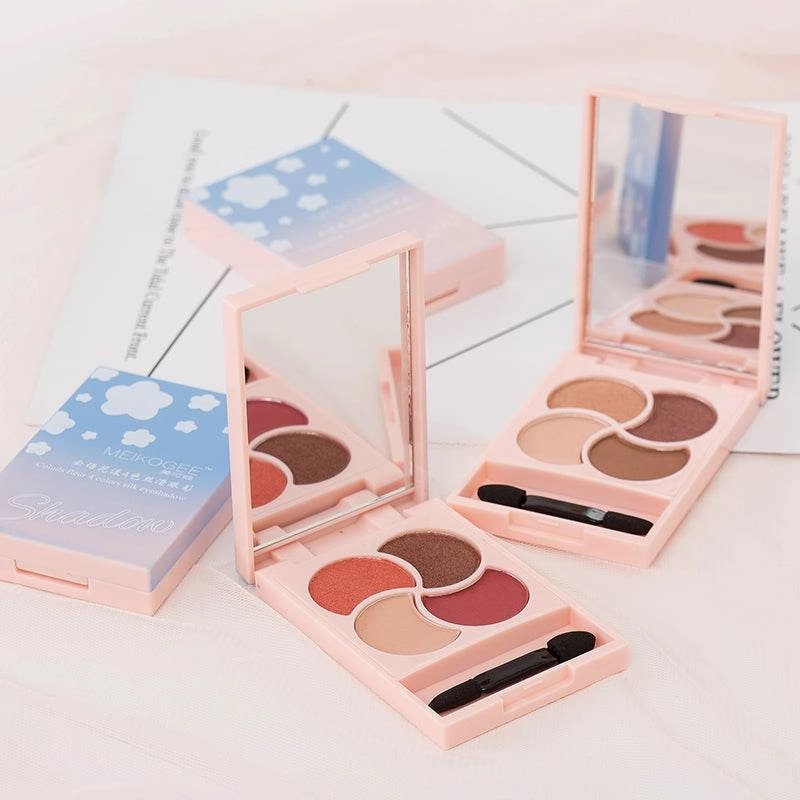 Girly four-color eyeshadow