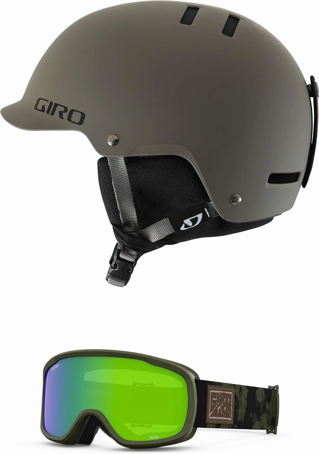 Giro Surface Ski Helmet - Snowboard Helmet for Men, Women & Youth - Brim Style with Dial Fit System
