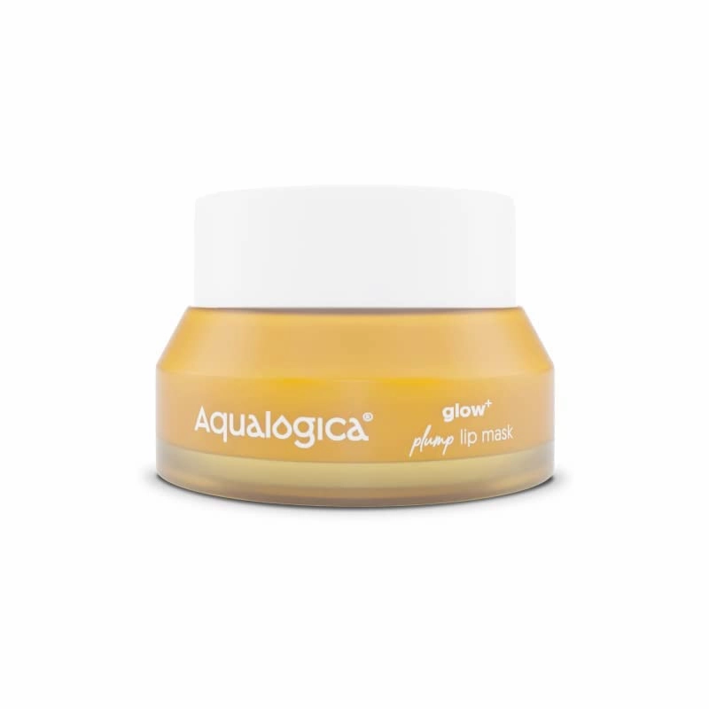 Glow  Plump Lip Mask with Papaya and Shea Butter | Lip Balm, Hydrates Chapped Lips | Gives Bright & Luscious Lips | 15 g