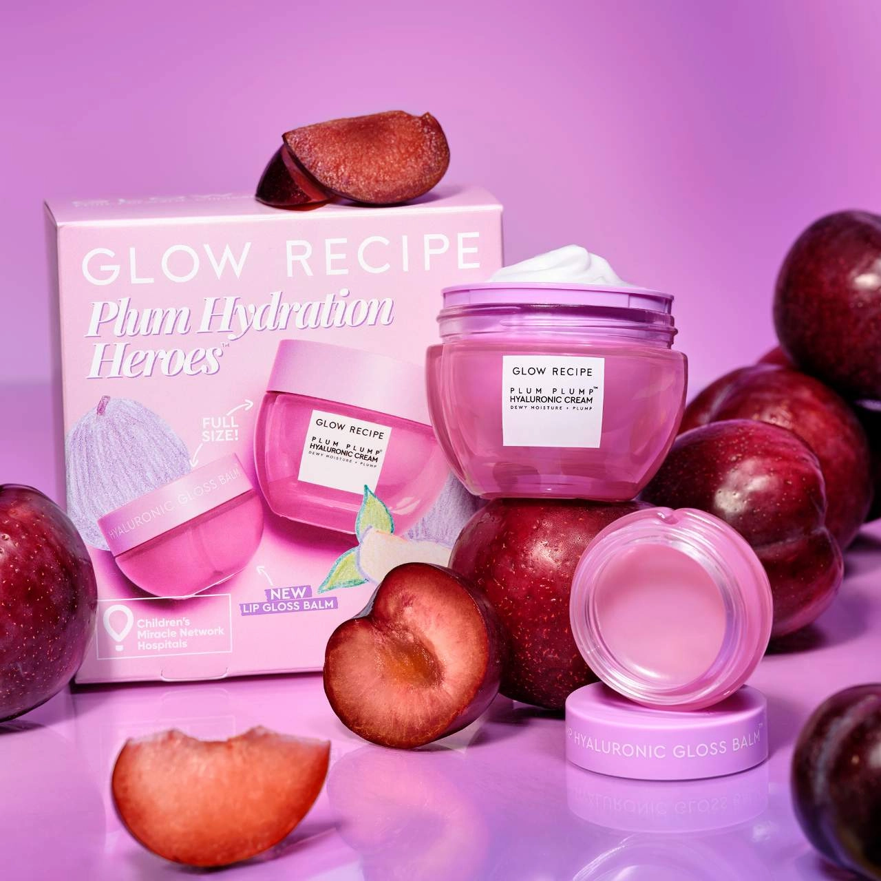 Glow Recipe - Plum Hydration Heroes Kit