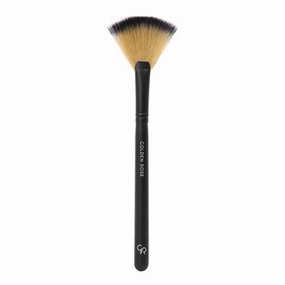 GOLDEN ROSE Face Dust Fan Brush (7096)