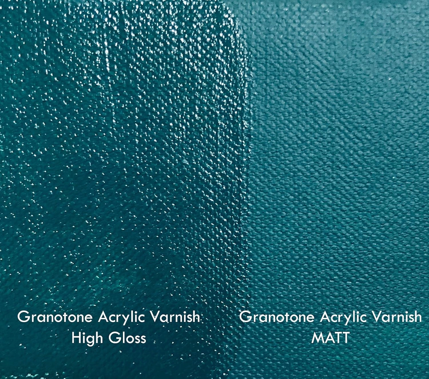 GRANOTONE Acrylic Artist's Varnish | High Gloss & Matt Finish | Non-Yellowing | Non-Toxic | Anti-Crazing Formula | Suitable for Pro Artists, Hobby Painters & Kids | Made in India | 100 ML x 2