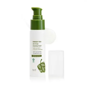 GT Green Tea Oil-Free Face Moisturizer | With Niacinamide & Hyaluronic Acid | Fights Pimples & Hydrates | Fades Blemishes & Brightens Skin | Non-Sticky & Long-Lasting Moisturizer for Face | 50ml