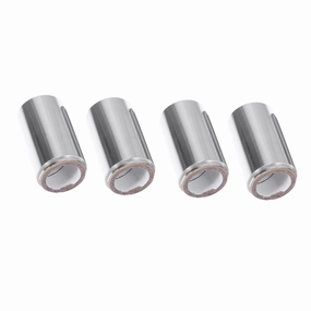 Hair Styling Tool 4 Rolls Hair Coloring Perm Tin Foil Roll Hair Foil for Salon Manicure Tin Foil No Scissors Required
