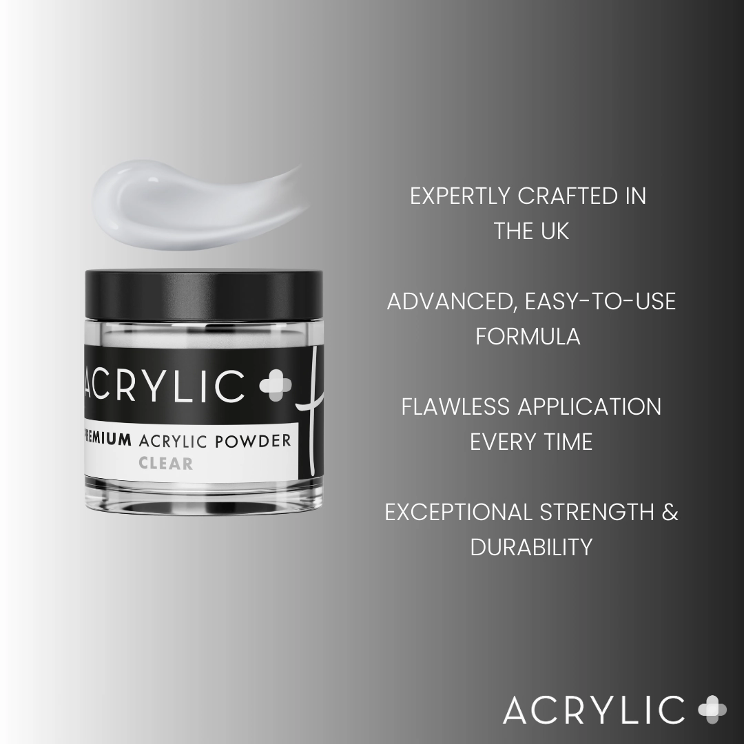 Halo Acrylic Plus Powder - Clear