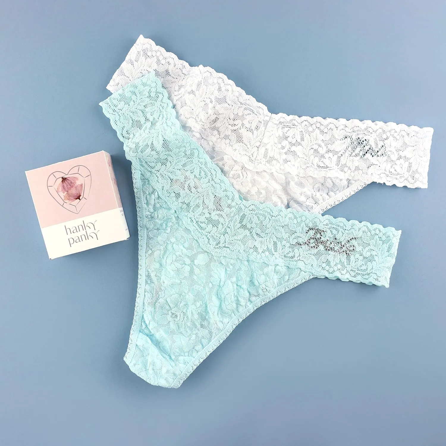 hanky panky, Bride & Mrs. Original Rise Thong Box Set, One Size (4-14)
