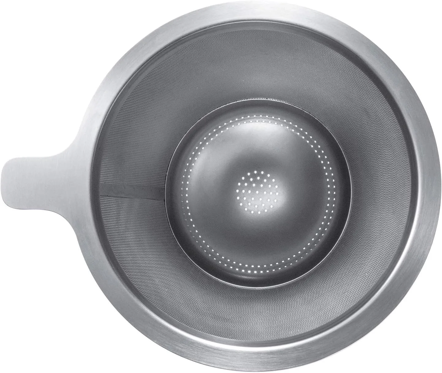 HARIO KDD-02-HSV Double Stainless Steel Dripper Kasuya Model, For 1-4 Cups, Hairline Silver