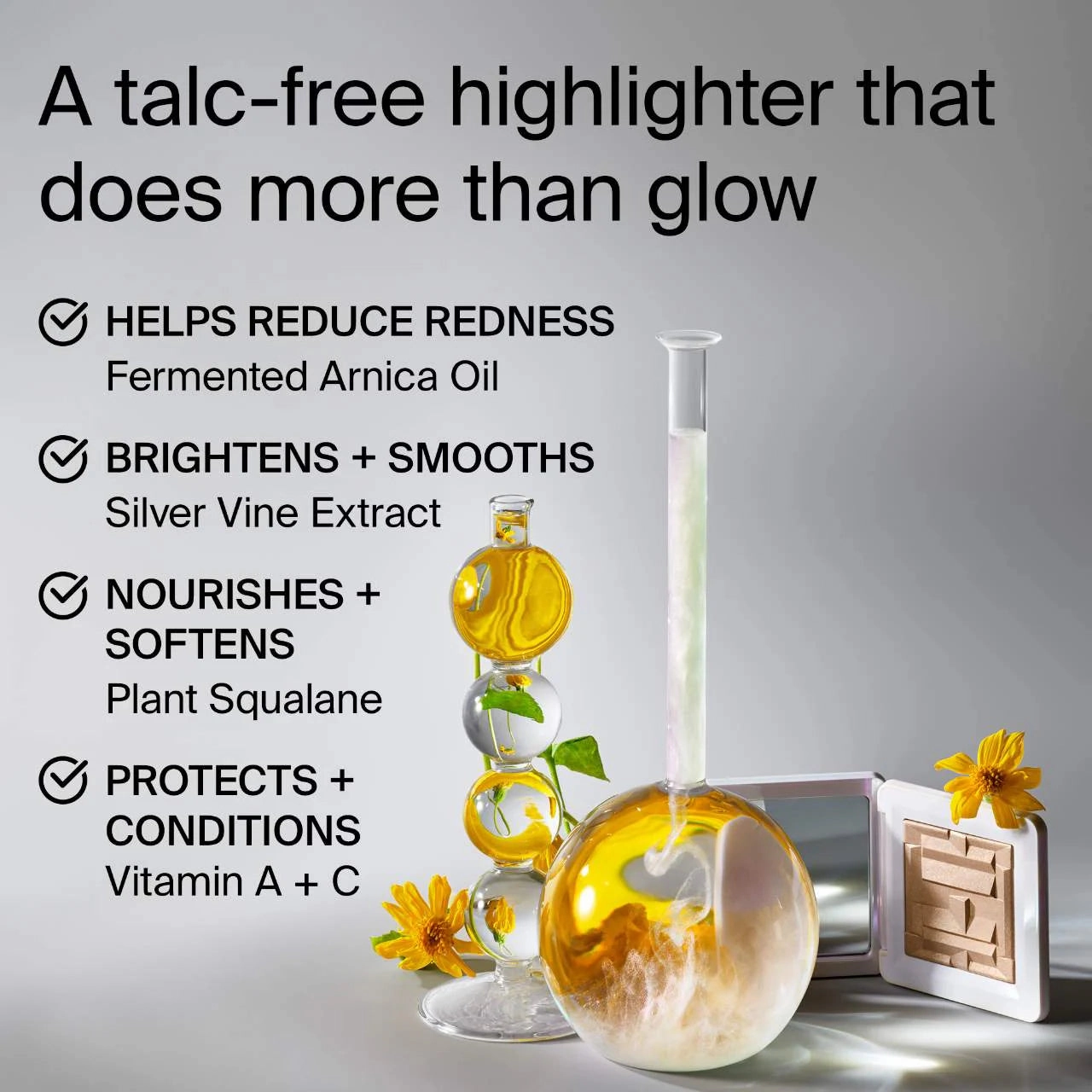 HAUS LABS BY LADY GAGA - Bio-Radiant Gel-Powder Highlighter with Fermented Arnica | 7 g